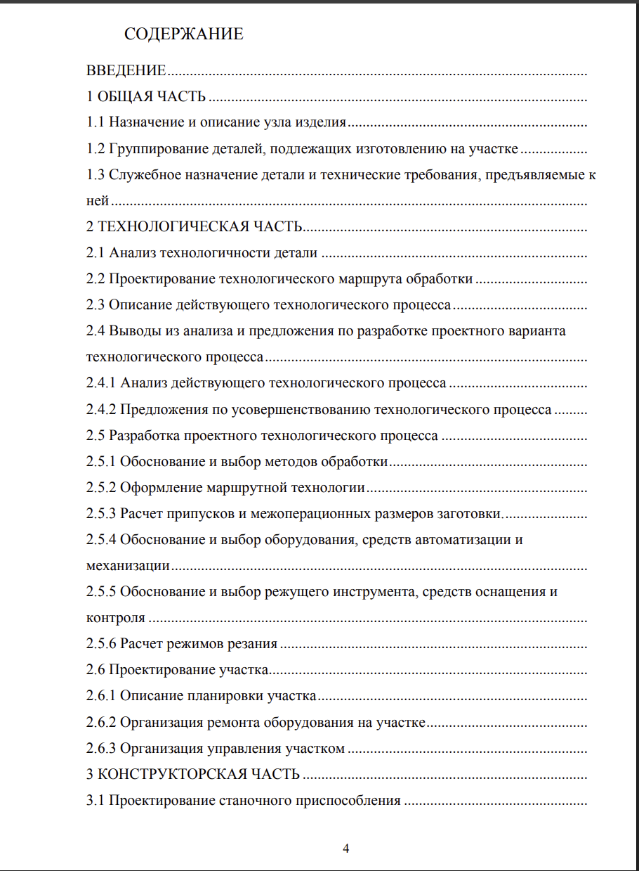 содержание ВКР 1